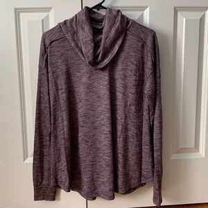 Wild Pearl Purple Turtleneck Pullover